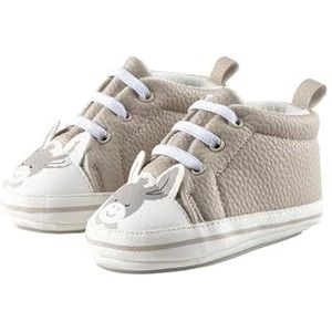 Sterntaler Uniseks babyschoentje Emmi, lichtgrijs, 16 EU