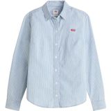 Levi's - New Classic Fit Bw Shirt - Dames - Tangled Up in The Bl