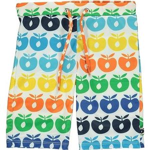 Småfolk UV50 zwemkleding, shorts, mini retro Apples, blue atoll, 11-12 Jaren