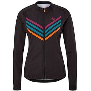 Ziener Narla Fietsshirt voor dames, mountainbike/racefiets, ademend, sneldrogend, elastisch, lange mouwen,
