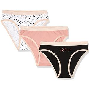DIM - Set van 3 Slips - Roze, Zwart, Wit - Katoen