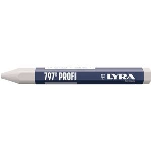 Forster- en signaalkrijt wit 120x12mm Lyra