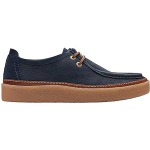 Clarks Heren Clarkwood Moc Derby, Navy Nubuck, 10.5 UK, marine Nubuck, 45 EU