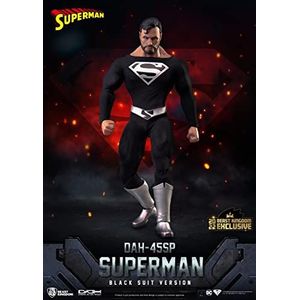 BEAST KINGDOM - WARNER BROS DC COMICS Superman zwart pak 1:9 schaal dynamische 8ction helden actiefiguur