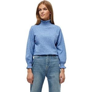 Minus Ceceline gebreide trui voor dames, lichtblauw, maat XL