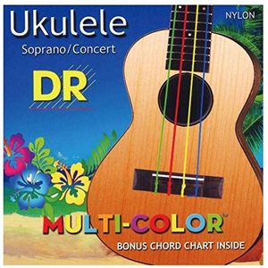 DR String UMCSC Ukelele, meerkleurig