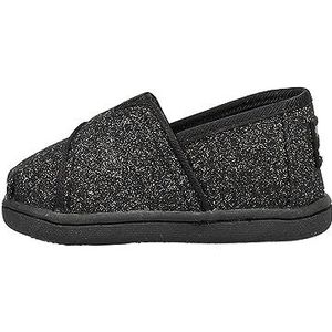 TOMS TINY ALPARGATA Espadrille kunststof meisjes, zwart, 24.5 EU