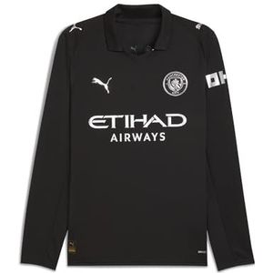 PUMA Manchester City FC Heren Uitshirt Lange Mouw 25/26, Zwart (Black), S