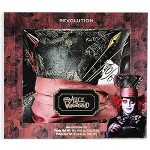 Revolution Beauty, Alice in Wonderland x Revolution Mad Hatter Palet, Halloween Gezichts- & Oogmake-up, Vegan & Dierproefvrij