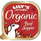 Lily's Kitchen Volwassen Beef Supper Organic Wet Dog Food (11 x 150g)