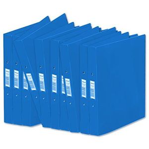 Rexel A4 Budget 2 ringbanden - blauw (Pack van 10)