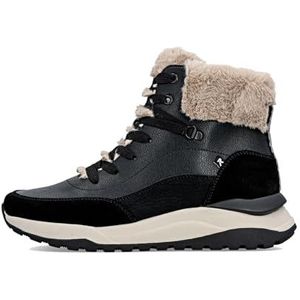 Rieker Dames W2571 Sneaker High, zwart, 36 EU, zwart, 36 EU
