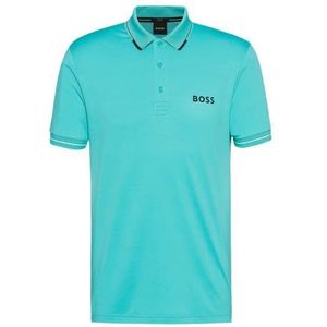 BOSS Paul Pro Polo voor heren, Open Green367, S