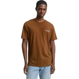 TOM TAILOR DENIM - Shirt - Bruin/Wit