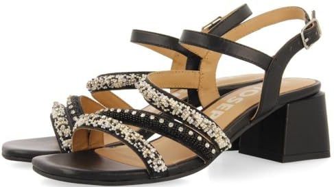 Gioseppo - Balao - Sandalen - Zwart - Hoge Hakken - Multicolor Details