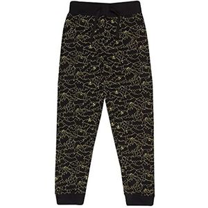 DC Comics Batman Logo Joggingbodems, Kinderen, 98-170, Schwarz, Officiële Koopwaar
