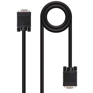 Hoogwaardige SVGA-kabel met HDB15-connectoren aan beide uiteinden, ideaal voor video-overdracht. Lengte van 1,8 m. Perfect voor het aansluiten van monitoren, projectoren en andere broden