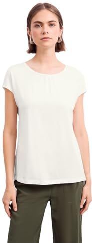 Street One - Studio F323592 - T-shirt - Gebroken Wit - Dames