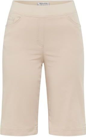 Raphaela By Brax - PAMINA - Bermuda - Katoen - Regular Fit, Elastische Band