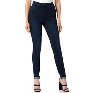 Noisy may NMCALLIE HW Skinny VI241DB NOOS Jeans, Dark Blue Denim, 25/32