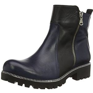 Andrea Conti 0380543, dames biker boots, Blauw 135, 38 EU