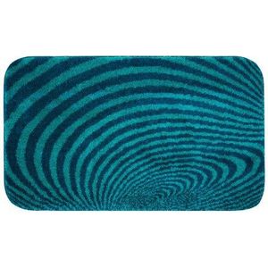 Grund Pebble 351216220 Pebble Badmat 60 x 100 cm Blauw/Groen