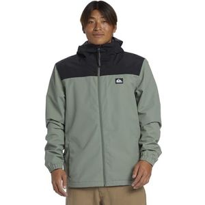 Quiksilver Windjack OVERCAST 3K WARM JACKET Heren Groen XS