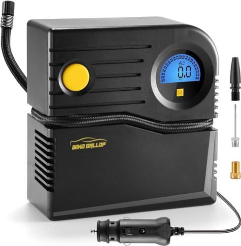 Bandenpomp - Zwart - Kunststof - Digitale Weergave