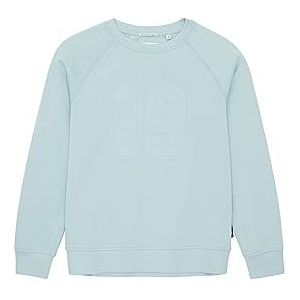 TOM TAILOR Jongens sweatshirt met opschrift, 30463-Dusty Mint Blue, 164 cm