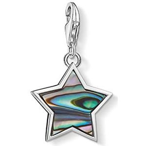 Thomas Sabo Dameshanger ster parelmoer turquoise 925 sterling zilver 1533-509-7