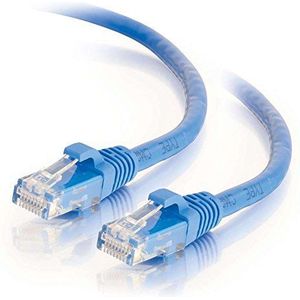C2G 29003 Cat6-kabels - Snagless niet-afgeschermde Ethernet-netwerkkabel Multipack (50 Pack) Blauw (3 voet, 0,91 meter)