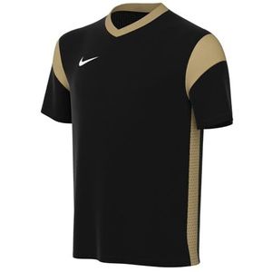 Nike Uniseks-Kind Short Sleeve Top Y Nk Df Prk Drb Iii Jsy Ss, Zwart/Jersey Goud/Jersey Goud/Wit, CW3833-010, S