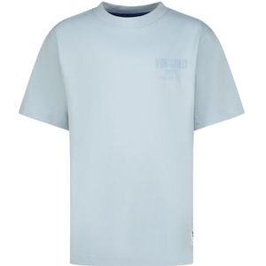 Vingino Basic oversized T-shirt voor jongens, Faded Blue., 24 Maanden