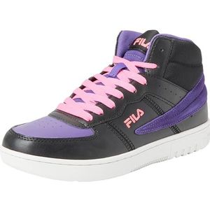 FILA Noclaf Mid WMN Sneakers voor dames, Black Royal Purple, 40 EU