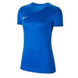 Nike Dames Short Sleeve Top W Nk Df Park Vii Jsy Ss, Royal Blauw/Wit, BV6728-463, XS