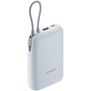 Xiaomi Power Bank 10000mAh (geïntegreerde kabel) Blauw