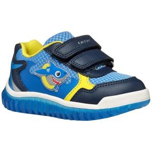 Geox B Lightyloo Boy A, kinderschoenen, Marine Azure, 25 EU