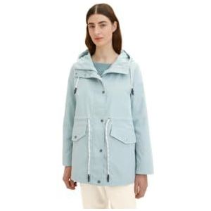 TOM TAILOR Dames Jas 1035332, 30463 - Dusty Mint Blue, XL
