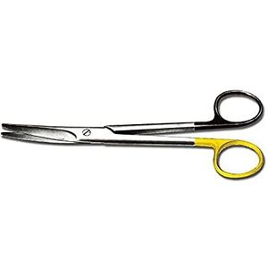 Gima - Mayo Super Cut Scissors, gebogen, met messen ontworpen om stoffen te snijden met een grip zonder dia's, 17cm, 26486