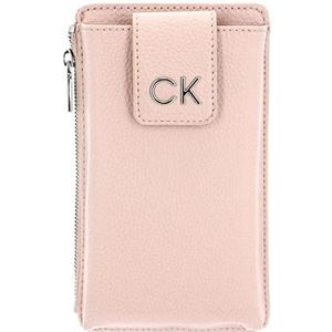 Calvin Klein Dames Re-Lock Tri-Fold portemonnee, één maat, Voorjaarsroos, Eén maat