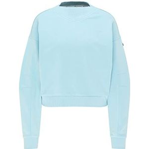 aleva Sweatshirt voor dames, lichtturquoise, XXL