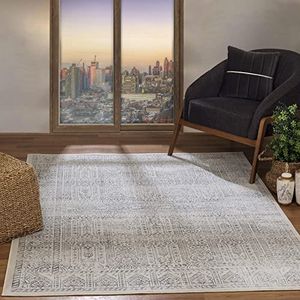 Surya Evora Vintage tapijt - Vloerkleden voor woonkamer, eetkamer, hal, slaapkamer, chique Scandi-tapijt, traditionele boho-tapijtstijl en zachte, onderhoudsvriendelijke stapel, groot tapijt 200 x 274