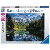 Puzzel Eibsee Met Wettersteingebergte En Zugspitze (1000 stukjes, Landschappen)