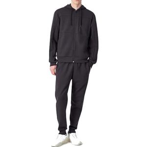 Champion Legacy C-Tech (220410) TCV Stretch Poly-Cotton Interlock Hooded trainingspak, antracietgrijs (PHA), XL heren FW24, antracietgrijs (PHA), XL