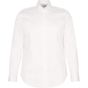 Seidensticker - Businessoverhemd - Wit - 100% Katoen - Extra Slim Fit