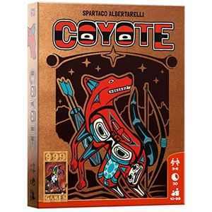 999 Games Coyote - Spannend blufkaartspel voor 3-6 spelers vanaf 10 jaar