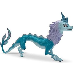 Bullyland 11502 - Speelfiguur Waterdraak Sisu uit Walt Disney Raya en de laatste draak, ca. 23 cm, natuurgetrouw, ideaal als taartfiguur en klein cadeautje voor kinderen vanaf 3 jaar