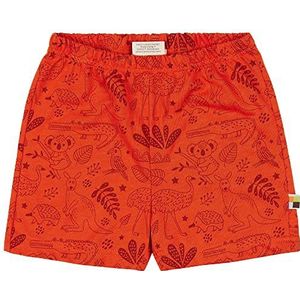 loud + proud Uniseks kinderopdruk, GOTS-gecertificeerde shorts, koper (copper), 62/68 cm