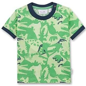 Sanetta T-shirt voor jongens, Lichtgroen, 74 cm