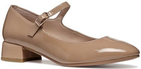 Geox - Floretia - Hakken - Zwart - Lakleer